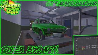 CAN WE REACH 350HP?! - My Summer Car Boring #2 |DonnerTechRacing Satsuma Turbocharger|