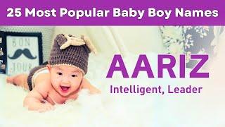 Most Popular Muslim Baby Boy Names 2024 | Islamic Baby Boy Names With Meaning