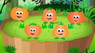 Five Little Pumpkins | Nursery Rhymes For Toddlers | Cartoon Videos For Children by Kids Tv