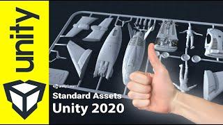 Importer les "Standard Assets" dans Unity 2020