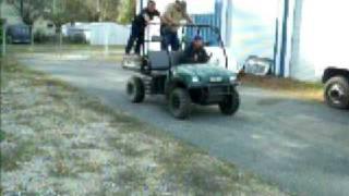 Take 2 Golf Cart Popping A Wheelie