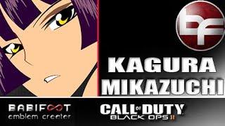 COD Black Ops 2 Emblem Tutorial  -  Fairy Tail Kagura Mikazuchi By MissMaxinima