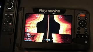 Raymarine Element 7 GPS/Sonar first run @ Moose Marine