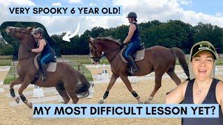 My most difficult riding lesson yet | Riding With Rhi