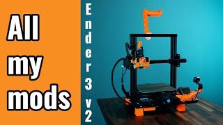 All the upgrades on my Ender 3 v2