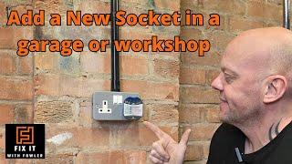 Transform Your Garage: The SIMPLEST Way to Add a Socket!