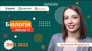 ЗНО-2022. Вебінар 13. Опорно-руховий апарат людини. Кров, лімфа