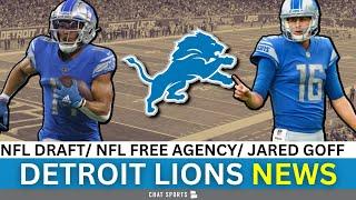 Detroit Lions Free Agency 2024 & NFL Draft 2024, Re-sign Jared Goff, Extend Amon-Ra St. Brown