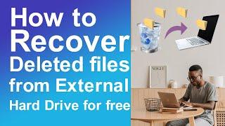 How to recover deleted files from external hard drive for free