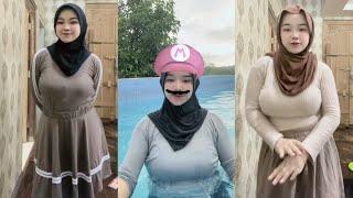 Geter nya bikin lupa || Jilboobs Pemersatu Bangsa || Tiktok Hijab Tobrut Hot 