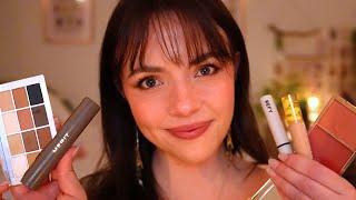 ASMR Makeup Haul and Try-On with Viral Products 🪞