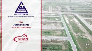 LDA CITY LAHORE | PLOTS AND FILES FOR SALE | KHAN ESTATE ADVISOR