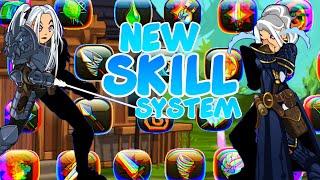 EvolutionWorld - SKILL SYSTEM - (Full Guide) - AQW Private Server 2023