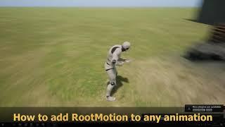 UE4 Root Motion - DynamicNode Plugin