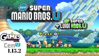 Cemu 1.15.2 New Super Mario Bros U 4k 60fps | New Super Luigi U | Crash Fix