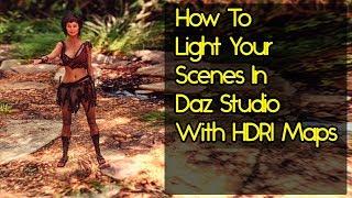 Daz Studio HDRI Tutorial - Beginner