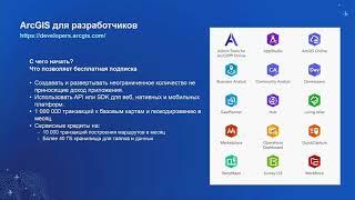 ArcGIS для разработчиков - обзор новейших технологий Esri. В.Загоровский, Дата+