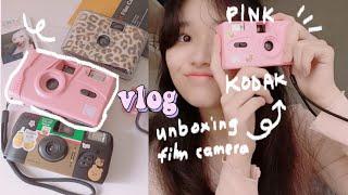 Pink Kodak | Unboxing and Decorating m35 film camera