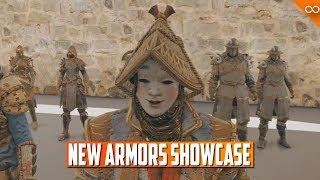 For Honor New Armor Showcase! Year 4 Season 1 Armors