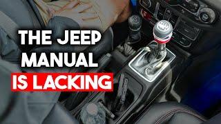 This Ruins the Jeep Wrangler JL Manual for Me...