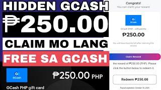 HIDDEN ₱250.00 FREE SA GCASH LEGIT PALA CLAIM MUNA NOW! GCASH APP UPDATE | LEGIT EARNING APP GCASH