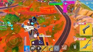 Samsung S23 Ultra 60 FPS Fortnite Mobile Gameplay *THIS NEW METALLICA X FORTNITE UPDATE IS CRAZY!!*