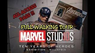 MARVEL STUDIOS EXHIBITION in Malaysia | FULL WALKING TOUR