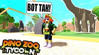 ОТКРЫЛ ЗООПАРК ДИНОЗАВРОВ! DINOSAUR ZOO TYCOON ROBLOX!