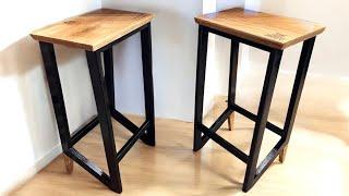 I Built a Bar Stool From a Single Piece of Wood