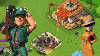 Boom Beach -  гранатометчица Сержант Брик