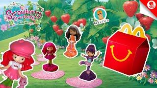 2011 McDonald's Strawberry Shortcake's Scent Figure Happy Meal Set 1-4 Complete [Indonesia]