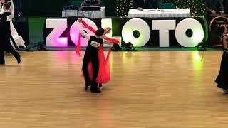 Башинский - Хацкевич Золото Столицы 2019 Юниоры 1 Open 1/2 ST Slow Waltz