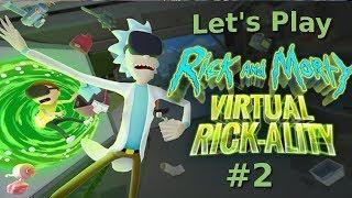 Jukarii Lost in Virtual Reality - Rick and Morty: Virtual Rick-Ality #2 [German]