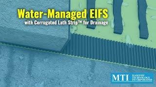 Water Managed (Drainable) EIFS