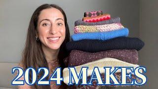 Everything I knit and crochet in 2024 - my favorite sweaters and trendy accessories