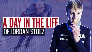 A day in the life of Jordan Stolz (USA) | Heerenveen 2023 | #WorldSpeed