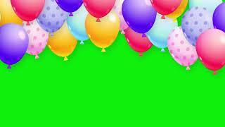 balloons green screen || balloon fly green screen || hd balloons green screen no copyright