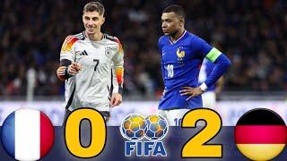 France vs Germany | 0-2 | Highlights & All Goals 2024  Euro 2024 all preparations and equipment HD