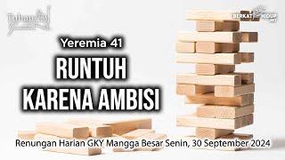 Tuhan Adalah Gembalaku #1420 - Masa Gedalya menjadi gubernur dan pembunuhannya