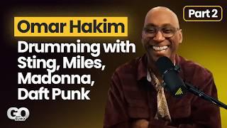 Omar Hakim Part 2: Sting, Miles Davis, Madonna, Daft Punk, Get Lucky, Hybrid Drumming, Live, Tour