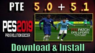 PES 2019 PTE Patch 5.0 + 5.1 Update (Data Pack 5 + 5.1) | Unofficial by Cesc & Hawke