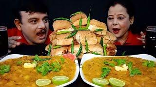 30 PAV BHAJI EATING CHALLENGE IN 5 MIN*INDIAN STREET FOOD*SPICYCHILLI PAV BHAJI CHALLENGE#food#asmr