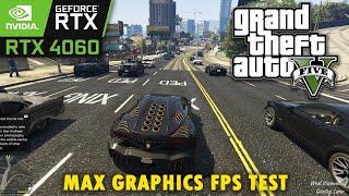 GTA 5 on  i7 13th 13700hx RTX 4060 140w DDR5 4800mhz fps test #viralvideo #gta5 #gta