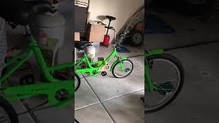 構築が必要な私の3輪自転車ズ。
