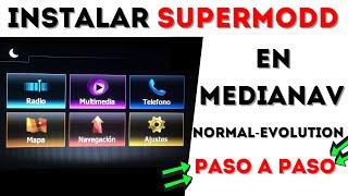 Como instalar Supermodd en Medianav (Normal/Evolution) | UNBOXINGPLUS