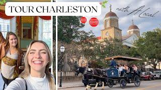 Walking CHARLESTON & 1-on-1 TOUR of a Historic Home | The Nathanial Russell House | Food & Travel