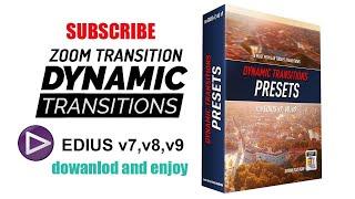 Free Download Dynamic Transitions & Color Preset For Edius 7,8,9 | edius video editing | Narail It