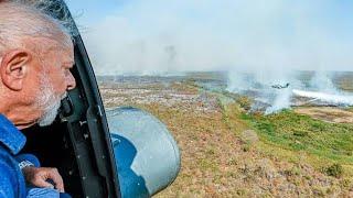 LUL4 CULP4 BOMBEIROS por INCÊNDIOS no BRASIL