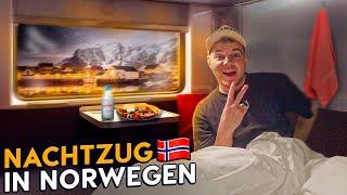 Ich teste einen NACHTZUG mit eigenem Schlafabteil durch NORWEGEN! 