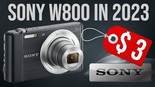 Sony Cybershot W800 Street Photography Camera in 2023